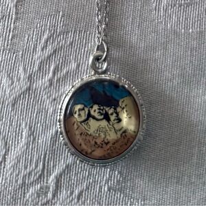 Mount Rushmore Necklace